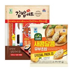 대림냉장 명품김밥세트 520g 1개 +새콤달콤유부초밥 320g 1개