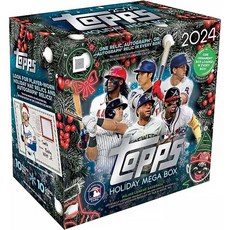 Topps 2024 홀리데이 베이스볼 팩토리 씰드 메가 박스 Baseball Wax Packs