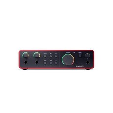 Focusrite Scarlett 2i2 Gen4 USB-C 第四代錄音介面 台灣公司貨 原廠保固3年