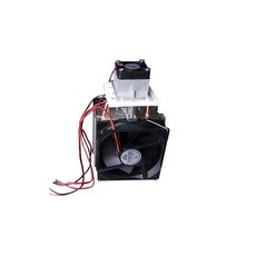 DC12V立式冷風機搭配電源供應器，迷你桌面冷風扇，低電壓安全節能，即插即用