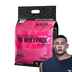 NS 포대유청 WPC 딸기맛 헬스보충제 단백질보충제, 1개, 2kg