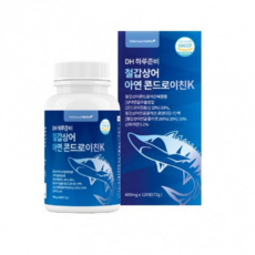 DH 하루준비 철갑상어 아연 콘드로이친K 600mg x 120정, 1개, 뼈/관절강화, 1정