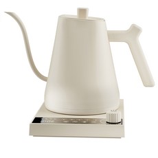 Felsted 菲仕德 GK60 鵝頸壺 溫控電子手沖壺 0.6L快煮壺 恆溫/保溫, GK60白色 一鍵菜單功能（隔日達）