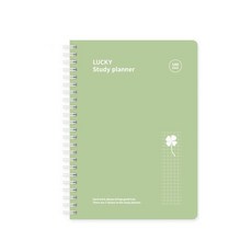 7321디자인 행운의 스터디플래너-100DAYS 학생 공부계획노트, 04.라이트그린