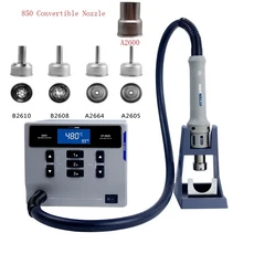 ST 핫 납땜 건 ATTEN 재작업 디지털 무연 스테이션 862D 수리용 칩 에어 디스플레이 1000W PCB, AC 220V EU PLUG, B