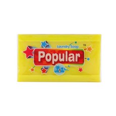 Popular 洗衣皂，深層清潔，溫和護手，天然成分，清新留香, 250g, 1個