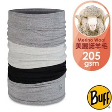 BUFF 美麗諾羊毛頭巾 舒適繽紛 205 gsm