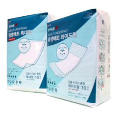 성인용기저귀 위생깔개매트 KCS, FREE(onesize), 1개, 10개입