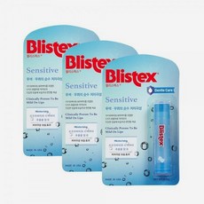 블리스텍스 무첨가 순수 센시티브 립밤 4.25g 3개 312038