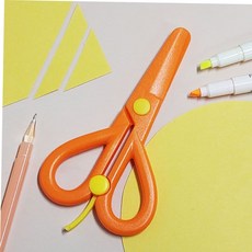 안전가위 컬러 플라스틱 미니 가위 TPWA0731F, 본상품