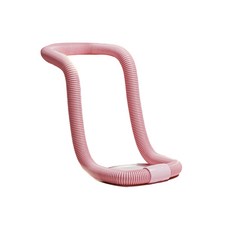 salimm 다용도 휴대용 홈트레이닝 무소음 뱃살 다이어트 훌라후프, 1개, 핑크, 1.3kg