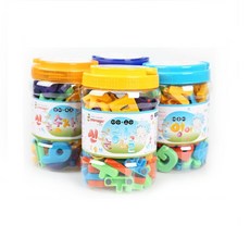 포비 신나는 자석공부세트 한글 숫자 영어 자석 학습 통 자음모음 부호 대문자 소문자, 숫자부호, 1세트