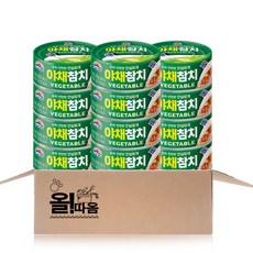 사조 야채참치, 100g, 12개