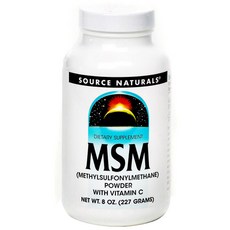 SOURCE NATURALS MSM含維他命C粉, 227g, 1入