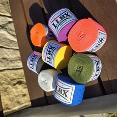 LLBX 롱롱 복싱 비신축 4.5미터 4.5M 핸드랩 붕대, 핑크, 1세트