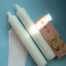 해광산업 침향양초 제사세트 합리적 구성 침향향양초 연꽃향 지방증정, 1개