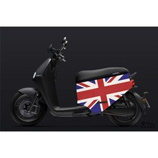 HAKKA 英國國旗設計款 Gogoro JEGO XL 專用防水潛水布車套, 英國國旗,EZZY, 設計款