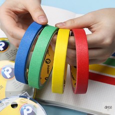 ON온가지몰 마스킹 테이프 적색 48X10M M4810R 마스킹테입, 컬러 마스킹 테이프 적색 48x10m M4810R, 1개