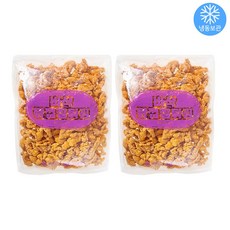 다만세푸드 바삭 닭껍질튀김 1kg +1kg / 대용량 닭껍데기 후라이드 술안주 가라아게, 2개
