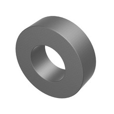 스틸 스페이서 2.5cm(1인치) OD x 1.3cm(1/2인치) ID 라운드 비스레드 스탠드오프 부싱 플레인 마감 나사 볼트 또는 M12에 적합 Metal Spacers, 5, 2" Length