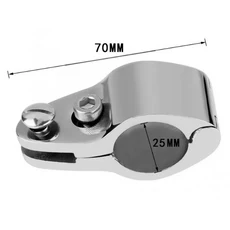 레저보트 캐노피 파이프 연결 조인트 22mm 316 스테인리스, 01 25mm