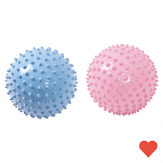 아이워너 미니마사지짐볼 18cm 2컬러 홈트레이닝, 클라우드 핑크