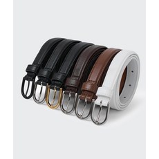 무신사스탠다드 여성 신세틱 레더 슬림 벨트 20mm