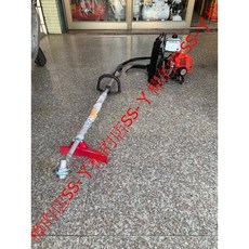 SS-ㄚ樟的店 附發票 日本三菱TB43引擎HIACE背負式軟管割草機 (非KAAZ/VRS400操作桿), 1個, 標配(含稅)送牛筋盤