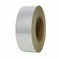 공장 건설현장 안전표시 야간용 반사테이프 50mm 빨강 유도표시 자동차 사고예방 화물차, 1개