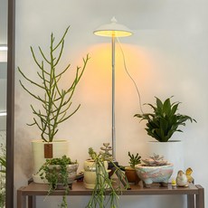 Luaz LED雨傘植物生長燈, 白色