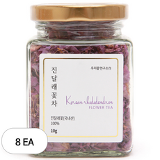 우리꽃연구소 진달래꽃차 레귤러, 10g, 1개입, 8개