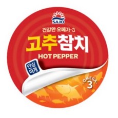 사조 고추참치 안심따개, 85g, 5개