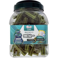 Baster巴絲特 機能性潔牙骨 1kg 四種口味, 1個, 三藻合一