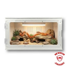 [뉴런쥬라기] NRC 포맥스 케이지 60x30x25cm / 레오파드게코 스네이크 포맥스 사육장, 1개, 단일