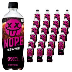 산토리 노프 길티 탄산 후르츠 & 스파이스맛, 24개입, 600ml