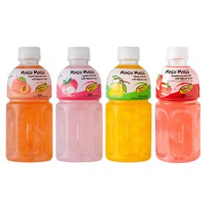 [이젠 서진] 모구모구 4종혼합(복숭아+리치+망고+딸기) 320mlx24ea 서진프리미엄, 320ml, 24개