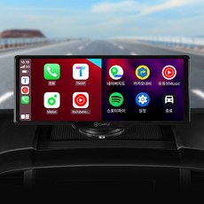 카플 카플레이 모니터 4K 무선 안드로이드 오토 차량 네비게이션 올인원, 32GB, CARPLE-CPM1