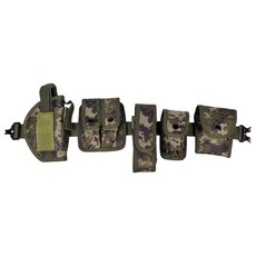 快速反應腰帶兒童戰術腰帶配件包多功能腰封套裝戶外男孩玩具加厚戶外多功能戰術腰封戰術腰帶 多功能腰封套裝 快拆按扣訓練腰帶, 數碼迷彩6件套(5個包+1條腰帶-配置如, 1個