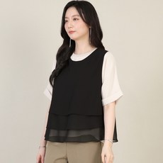 캉캉 쉬폰 조끼
