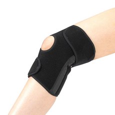 죽호 무릎관절 밴드 거들러 OA 블랙 L사이즈, 1개