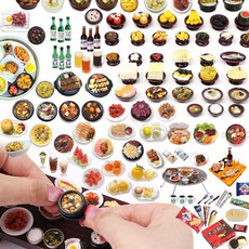 납골당 추모용 선택형 상차림 꾸미기 미니어처 미니어쳐 단품 200종 모음 수공예 음식 소품 장식, 35.병풍2장