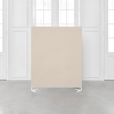 까사마루 이브 스탠드형 가림막 파티션 1200 x 1500 mm, 오트밀