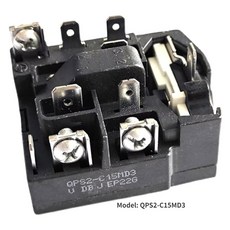 HOMA 냉장고 압축기 과열 PTC QPS2 C15MD3 릴레이용 보호 과부하 스타터