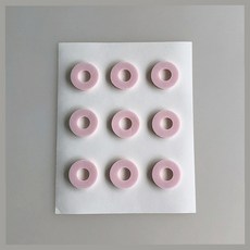발 보호 스티커 링형 쿠션 패치 피부 부착 하이힐 구두 샌들 착용 마찰 쓸림 물집 까짐 방지 신발, 1개, 기타
