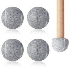 Precut Walker 테니스 공 튼튼한 워커용 프리 컷 노인용 의자 가구 다리 및 바닥 보호용 4개 138137, Precut Walker 테니스 공, 튼튼한 워커용,