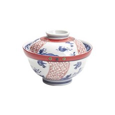 본인 일본풍 마가모 텐동 돈부리 덮밥 일식 규동 그릇 16cm(면기+뚜껑 세트), 1세트