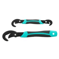 INVEN* 오우스케 고급 블랙 크롬 멀티 이지렌치 2PCS, 스몰+라지