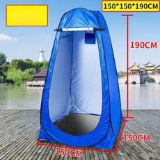 간이천막 사각천막 미니 대기실 간이 행사용 바람막이 100x100x150cm 블랙, 기본 사용 인원, 1.5 단일문 1.5 1.86m 없음 4면