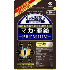 小林製藥 瑪卡&鋅 Premium優質版 30日份90粒, 1個
