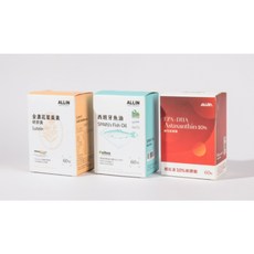 ALLIN 3C族晶亮水潤，舒緩疲勞，維持水潤，3C族必備晶亮保健品, 1個